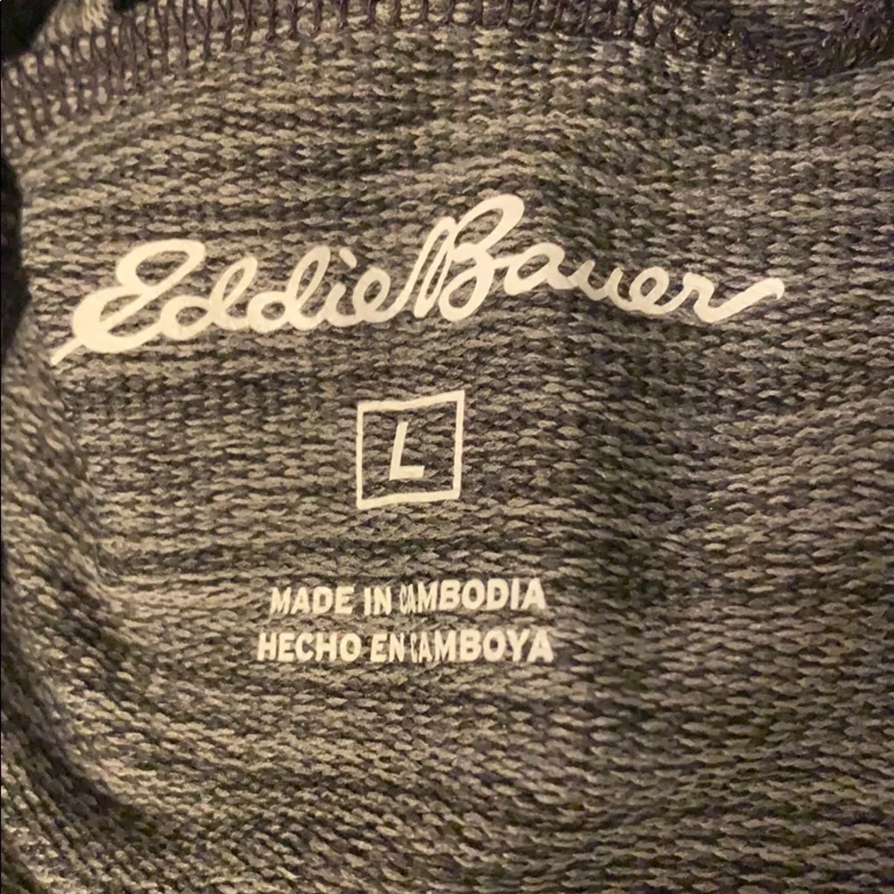 Eddie Bauer Men’s Dark Gray Lounge Shorts